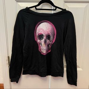 Urban Outfitters skull long sleeve sweater